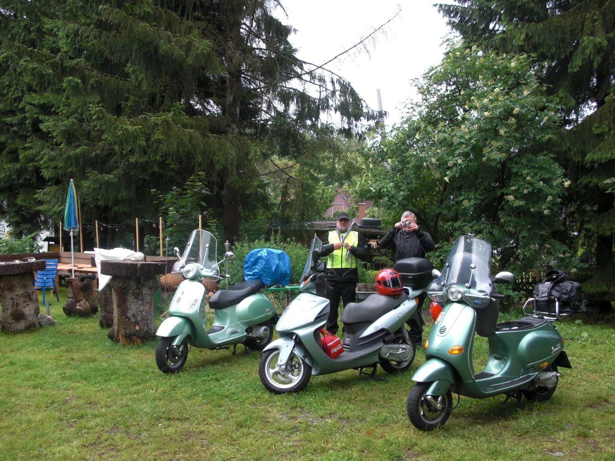 Und Biker Sonnenschein Am Wurmberg Braunlage